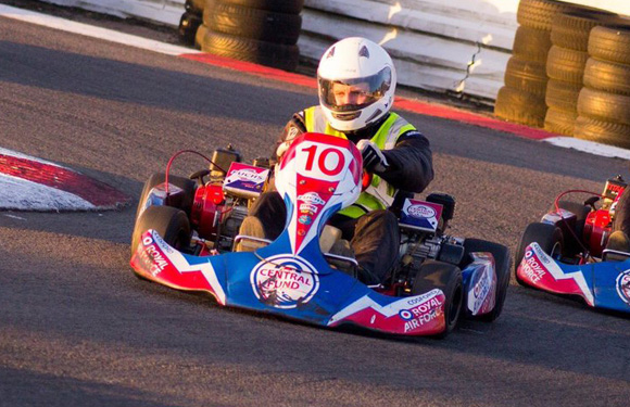 RAF Central Fund karting